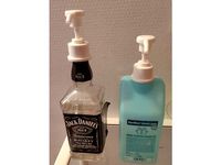 Jack Daniel's sanitizer dispenser by agrestic
