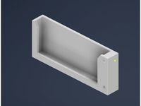 License plate holder for vex robotics by CalvinThrasher25