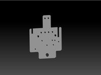 Tronxy X5SA Pro Hot End Carriage Plates by BJWilliam