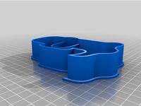 Among Us Ghost Cookie Cutter by make_crazydays