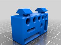 Ender3v2 Micro Tool Holder Tweaked by wheatbyproduct