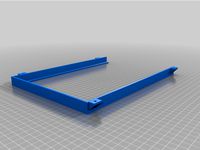 Untertisch Halterung für IKEA SAMLE 5L Boxen 28x19x14 by Csd-zman