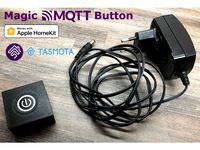 Magic MQTT button enclosure by kcow3
