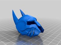 Batman spartan helmet (splitted) by accarfeu