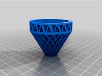 Isogrid Rocket Nozzle by Integza