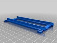 Train track 16 straight lego studs by supa5000