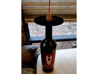 Wine Bottle Incense Holder by mtarantini