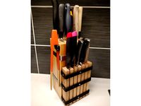 Ikea Knife holder upgrade / Extension du porte couteau Ikea by Pottok