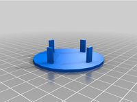 Ninja 5 Scythe CPU Cooler emblem plate 56mm circle by DaEpicOne