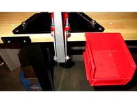 Simple Parts Bin Retainer by IMAhobbyist