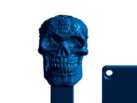Celtic Skull Mailbox Flag and Mount by ToaKamate