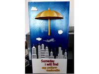 umbrella wall frame by flavioufla