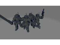 Angry Spaceguards Sergeants set by ZioCru