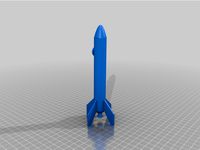 Simple rocket ship by Commander_5543