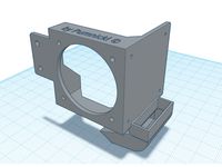 Mingda D2 All-In-One Fan Mount and Duct by DerPumnickl