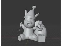 Christmas Pikachu by JayMull420