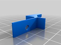 E3D Chimera mount for Makerbot Repliator 2X by jifop