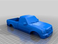 Ford Ranger single cab by AMPILLUSTRATIONS
