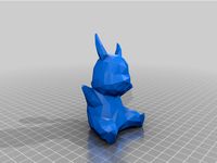 Low Poly Pikachu 500 Triangles by victornpb
