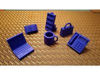 JW Board Game Pieces by Ozylot