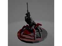 Cyber Drider Sniper by Ellie_Valkyrie