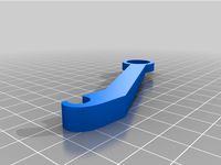 Minimalistic Ender Bed Handle (snap-on - no new leveling) by Ascardia