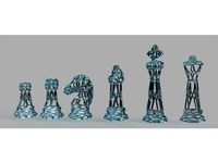 Cyber Chess Set by harriman101