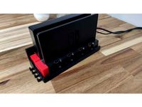 Wandhalter / Wallmount Switch mit / with Joy-Con Ladegerät / Charger by Pizzapole