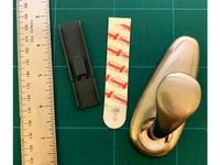 Command Strip Metal Hook Base by xdcmx