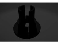 Hole plug cover for LED 5050 light strip by carlosag