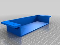 Under Desk Shelf for Chewing Tobacco Cans by wcousin