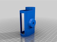 Sony actioncam tripod mount with accessible cables by oscarvdv