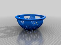 Bowl with flower of life pattern by Tristanhx