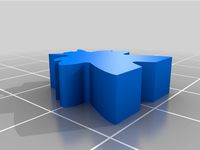 Traditional Grimdark Meeple - FREE Sample - Evil Space Soldier by Quickfootie