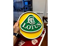 Logo Lotus insegna sign by fringuello