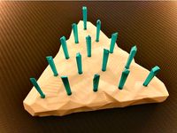 ICE BERG PEG PUZZLE by FragrantAbyss