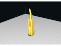 V-slot holder for scraper and tweezers by h0phey