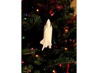 Space Shuttle Kit Card Ornanment by matt9