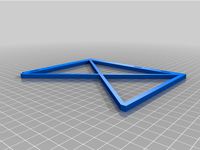Curing rack for 3D printed resin nasopharyngeal swabs by BayPan11