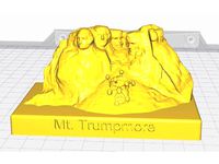 Mount Trumpmore - Trump on Mt Rushmore by BAGraphics