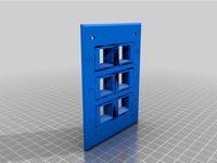 6x Ethernet Patch panel for small wall box by vvigilante