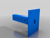 telescopic arm for wall-mounting a downward-facing Intel real-sense camera by vvigilante