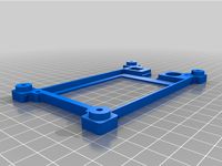 Ender 5 Plus - Improved TFT35 Display mount - No Support by Seibar