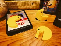 Pac-Man Atari 2600 Cartridge Cleaning Tool by 8Blit