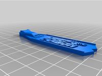 Keychain fin by DeepCarbon