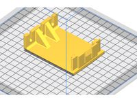 Wide Curtain Rod End by morseman