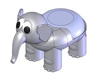 Elephant Google/Nest Home Mini Holder by vwfan0178