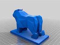 LOW POLY BENGAL TIGER by Elsersy