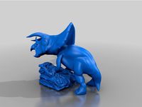 Chibi Triceratops - Laundry Warrior by FBTH