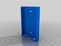 Remote Holder without octagonal hole, easier to print by carlowert